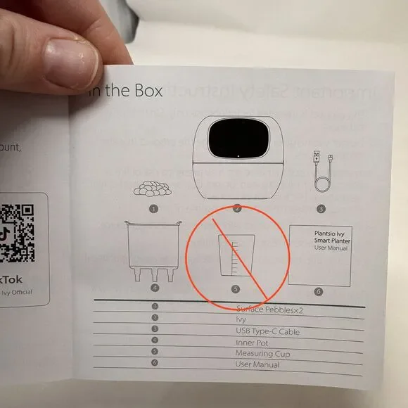 Plantsio Ivy Smart Planter Cute Interactive Pet White *No Measuring Cup* Works!! - Picture 12 of 12